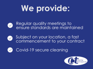 We provide regular quality checks, Covid-19 secure cleaning and based on your location a fast turnaround