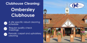 featured image of a case study about golf clubhouse cleaning